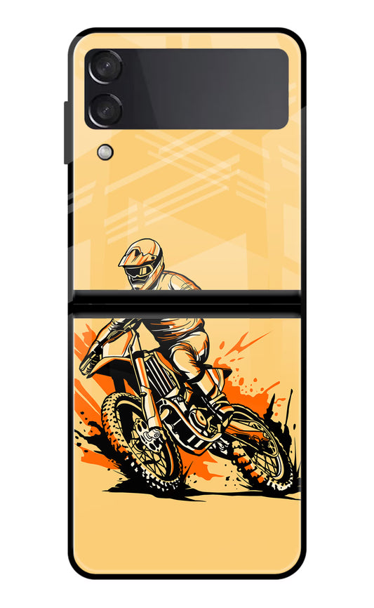 Off-Road Fury Samsung Galaxy Z Flip3 Glass Case