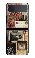Libra Zodiac Samsung Galaxy Z Flip3 Glass Case