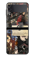 Scorpio Zodiac Samsung Galaxy Z Flip3 Glass Case