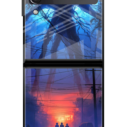Ordinary Things Shadow Samsung Galaxy Z Flip3 Glass Case