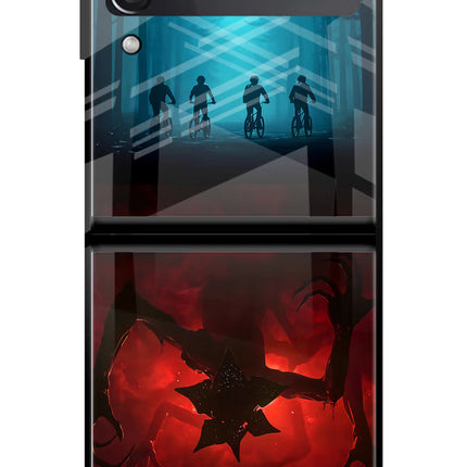Ordinary Things Downside Up Samsung Galaxy Z Flip3 Glass Case
