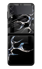Chrome Tribal Samsung Galaxy Z Flip3 Glass Case