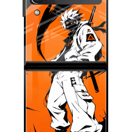 Street Samurai  Samsung Galaxy Z Flip3 Glass Case