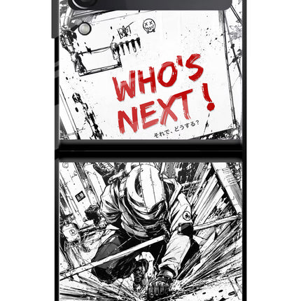 Who's Next Samsung Galaxy Z Flip3 Glass Case