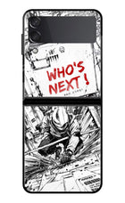 Who's Next Samsung Galaxy Z Flip3 Glass Case
