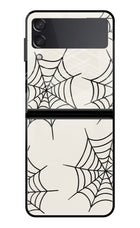 Spider Web Samsung Galaxy Z Flip3 Glass Case
