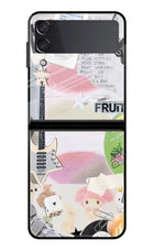 Softcore case Samsung Galaxy Z Flip3 Glass Case
