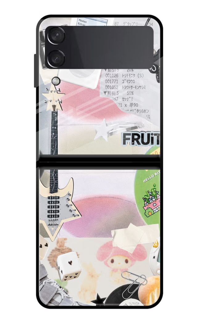 Softcore case Samsung Galaxy Z Flip3 Glass Case