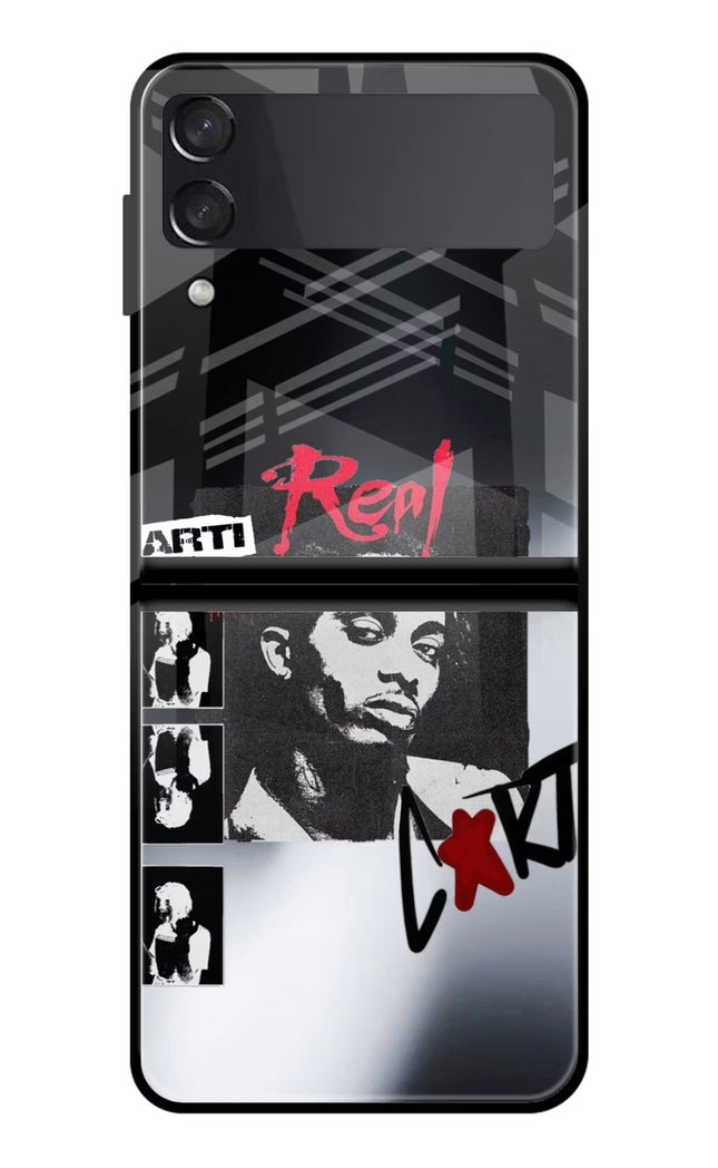 Playboi Carti Samsung Galaxy Z Flip3 Glass Case