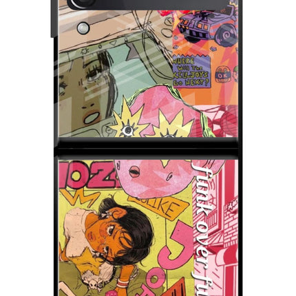 Funkover Samsung Galaxy Z Flip3 Glass Case