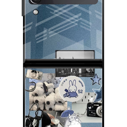 Miffy Samsung Galaxy Z Flip3 Glass Case