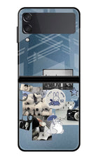 Miffy Samsung Galaxy Z Flip3 Glass Case