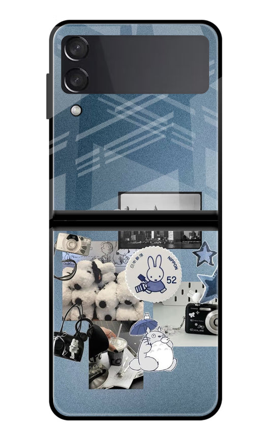 Miffy Samsung Galaxy Z Flip3 Glass Case