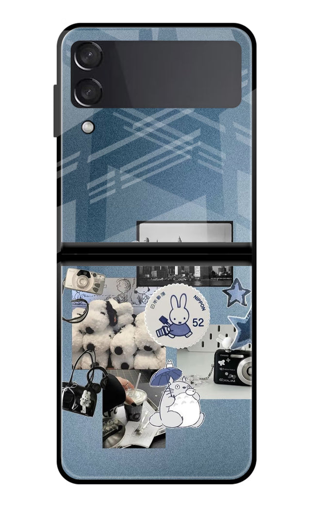 Miffy Samsung Galaxy Z Flip3 Glass Case