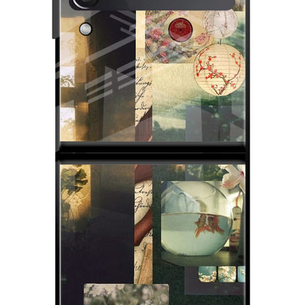 Summer Samsung Galaxy Z Flip3 Glass Case