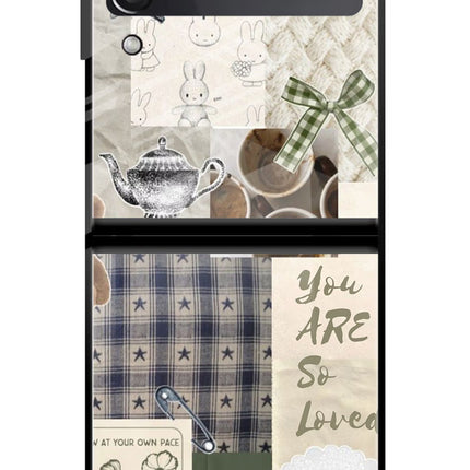 Cookie Samsung Galaxy Z Flip3 Glass Case