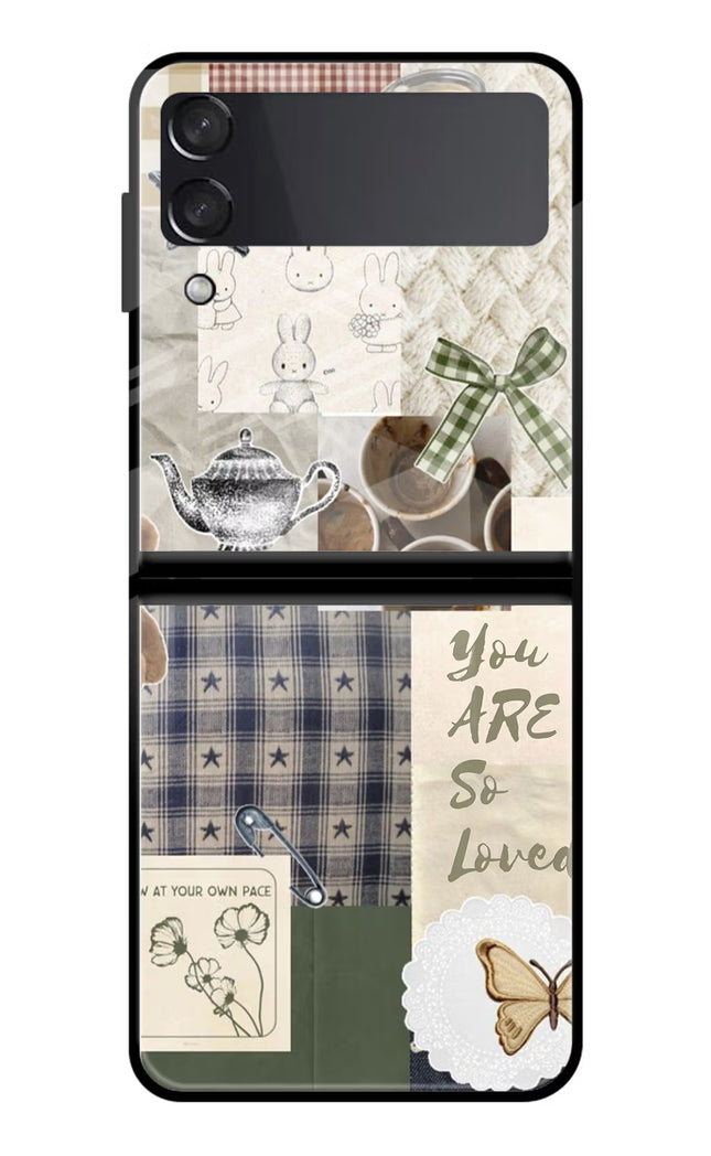 Cookie Samsung Galaxy Z Flip3 Glass Case