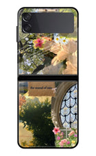 Rain Samsung Galaxy Z Flip3 Glass Case