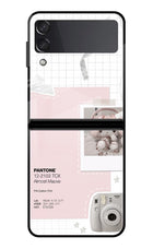 Pantone Asthetic Samsung Galaxy Z Flip3 Glass Case
