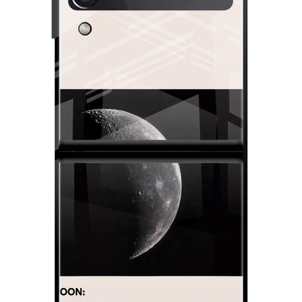 Moon Phase Samsung Galaxy Z Flip3 Glass Case