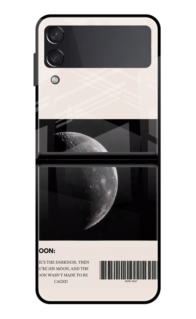 Moon Phase Samsung Galaxy Z Flip3 Glass Case