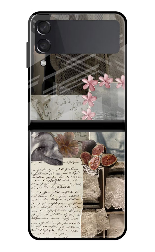 Midnight Sky Samsung Galaxy Z Flip3 Glass Case