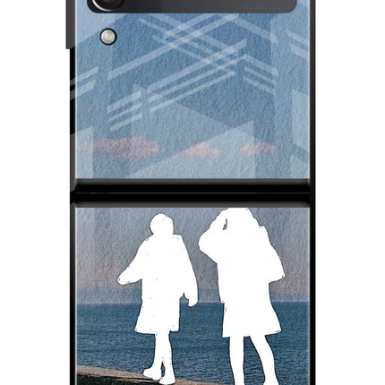 Coastal Dream Samsung Galaxy Z Flip3 Glass Case