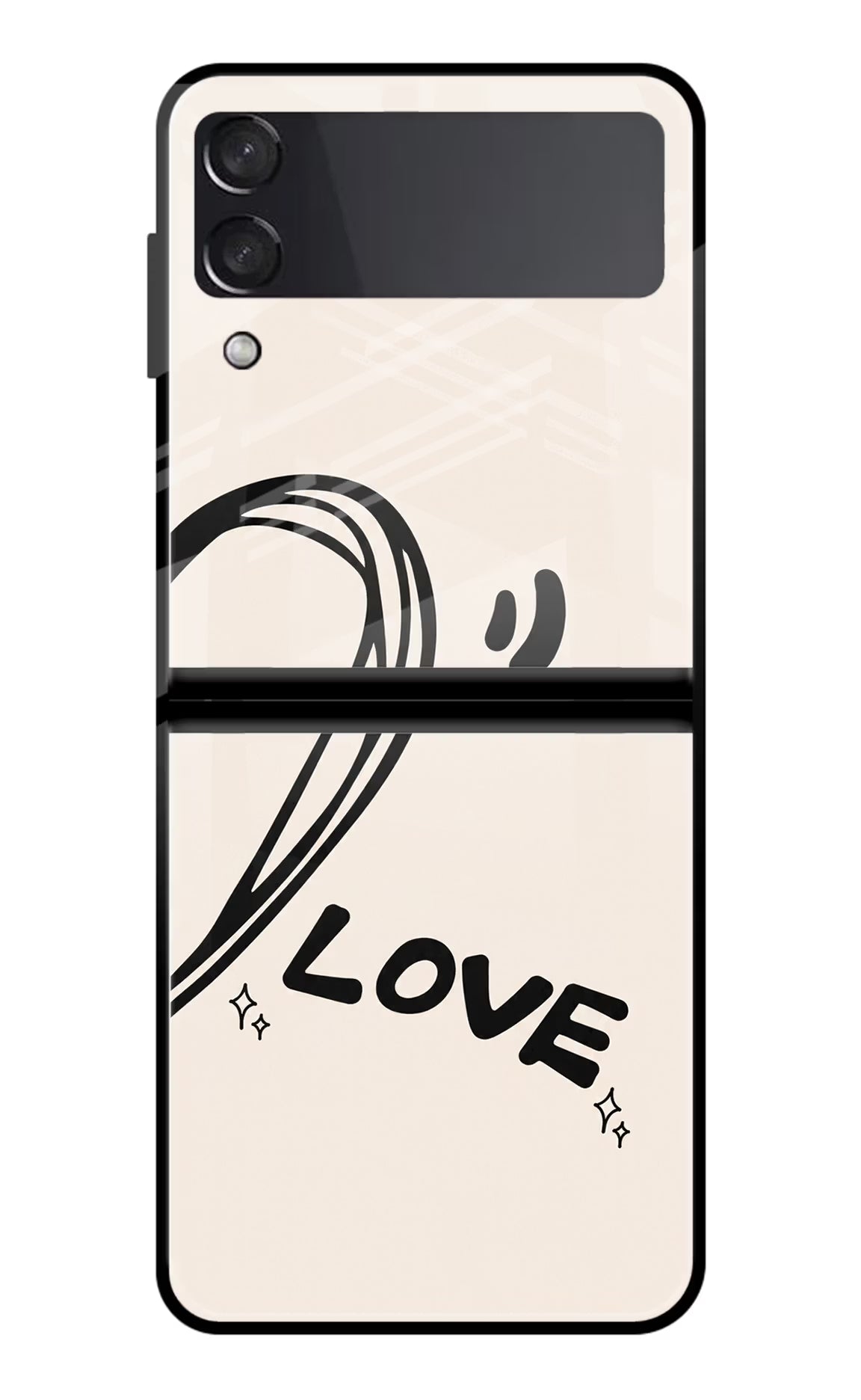 Soul Line Samsung Galaxy Z Flip3 Glass Case