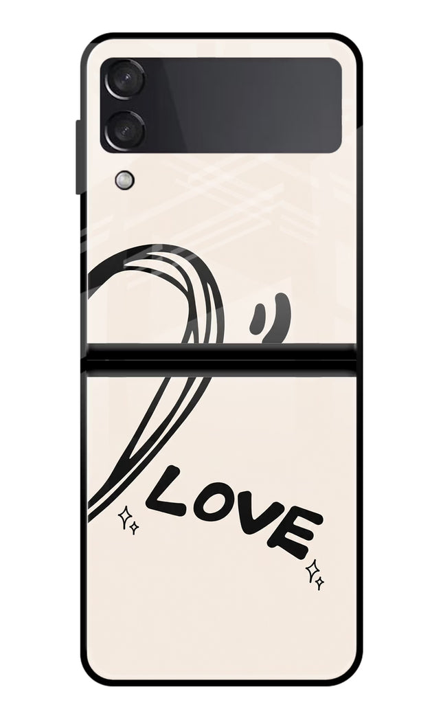 Soul Line Samsung Galaxy Z Flip3 Glass Case