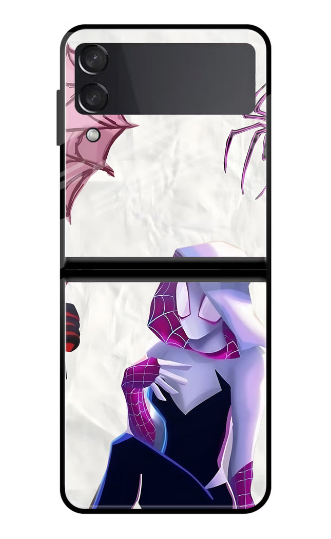 Gwen Verse Samsung Galaxy Z Flip3 Glass Case