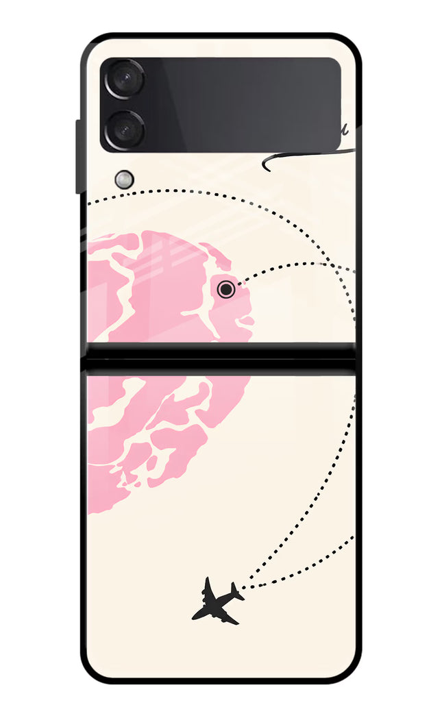 Miss Orbit Samsung Galaxy Z Flip3 Glass Case