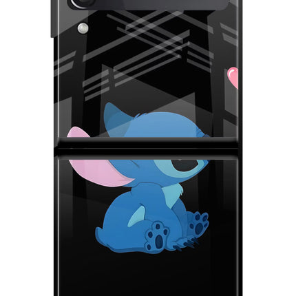 Stitch Crush Samsung Galaxy Z Flip3 Glass Case