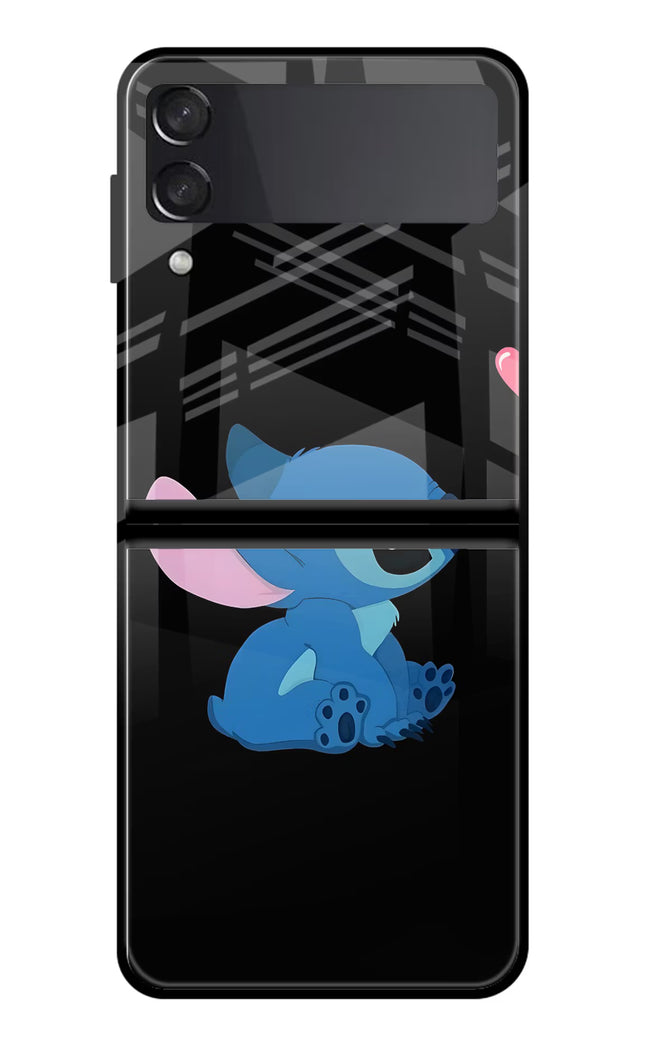 Stitch Crush Samsung Galaxy Z Flip3 Glass Case