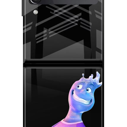 Wade Wave Samsung Galaxy Z Flip3 Glass Case