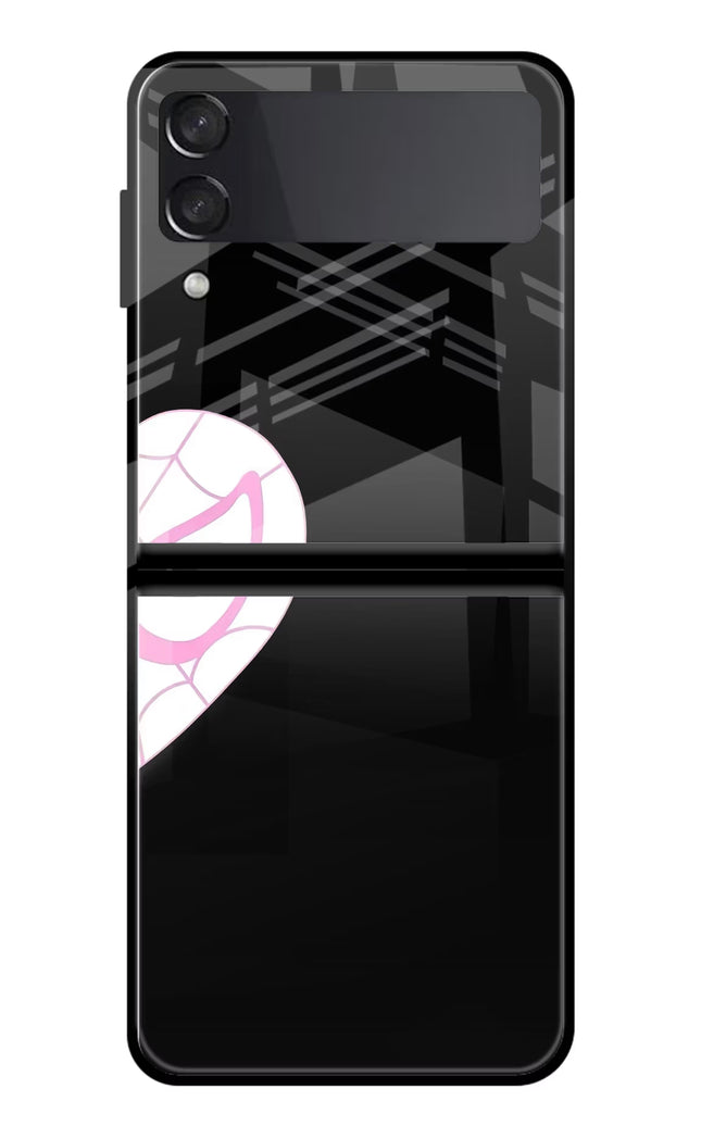 Gwen Mask Samsung Galaxy Z Flip3 Glass Case