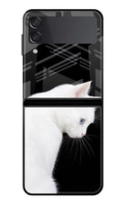 Snow Gaze Samsung Galaxy Z Flip3 Glass Case