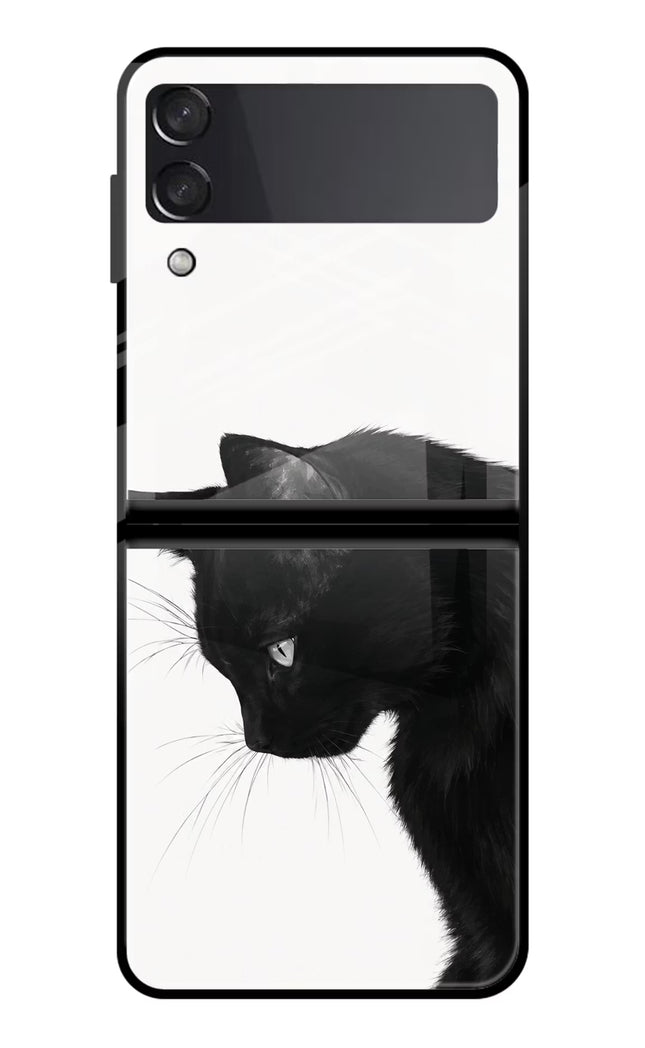 Shadow Gaze Samsung Galaxy Z Flip3 Glass Case