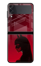 Night Thief Samsung Galaxy Z Flip3 Glass Case