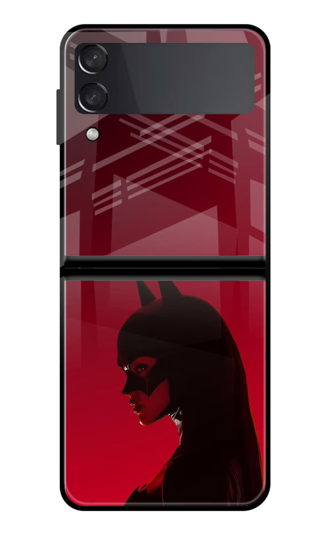Night Thief Samsung Galaxy Z Flip3 Glass Case