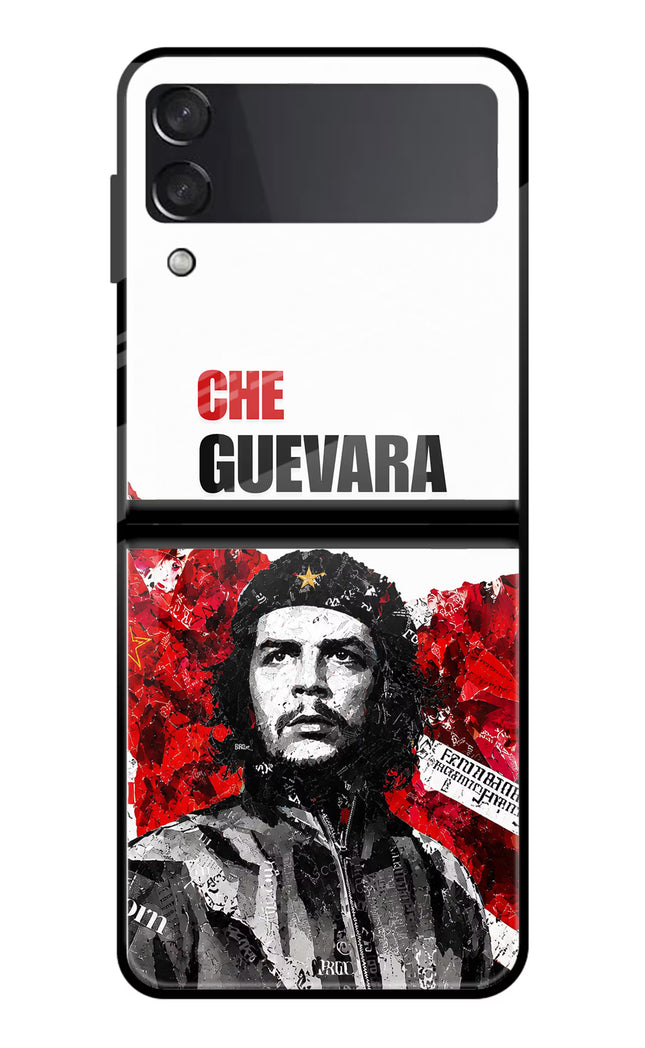 Che Guevara Revolution Samsung Galaxy Z Flip3 Glass Case