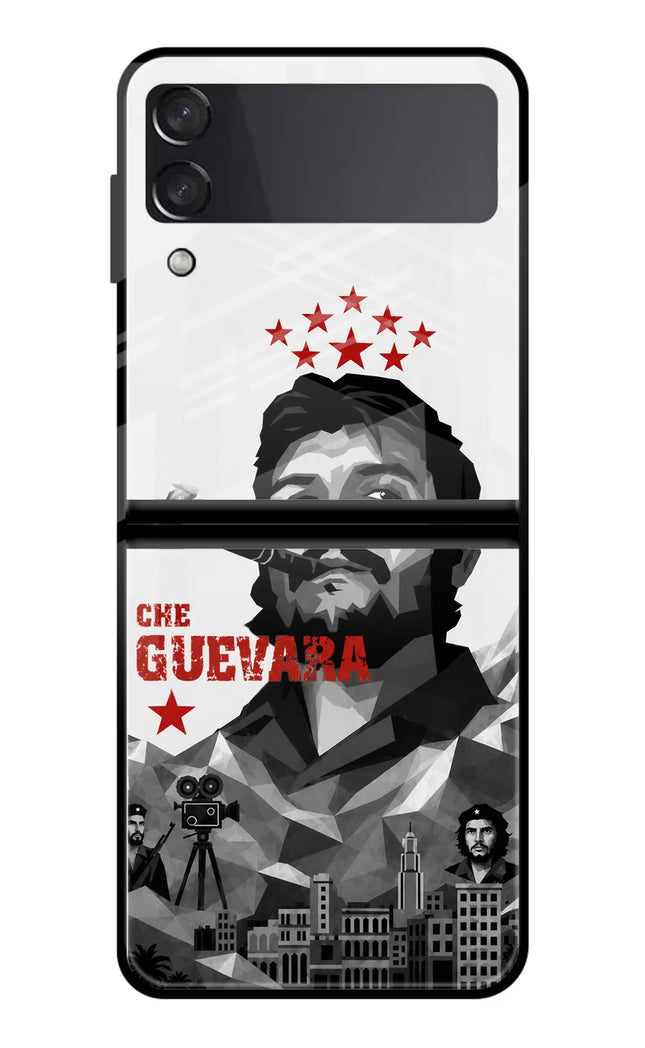 Che Guevara Iconic Samsung Galaxy Z Flip3 Glass Case