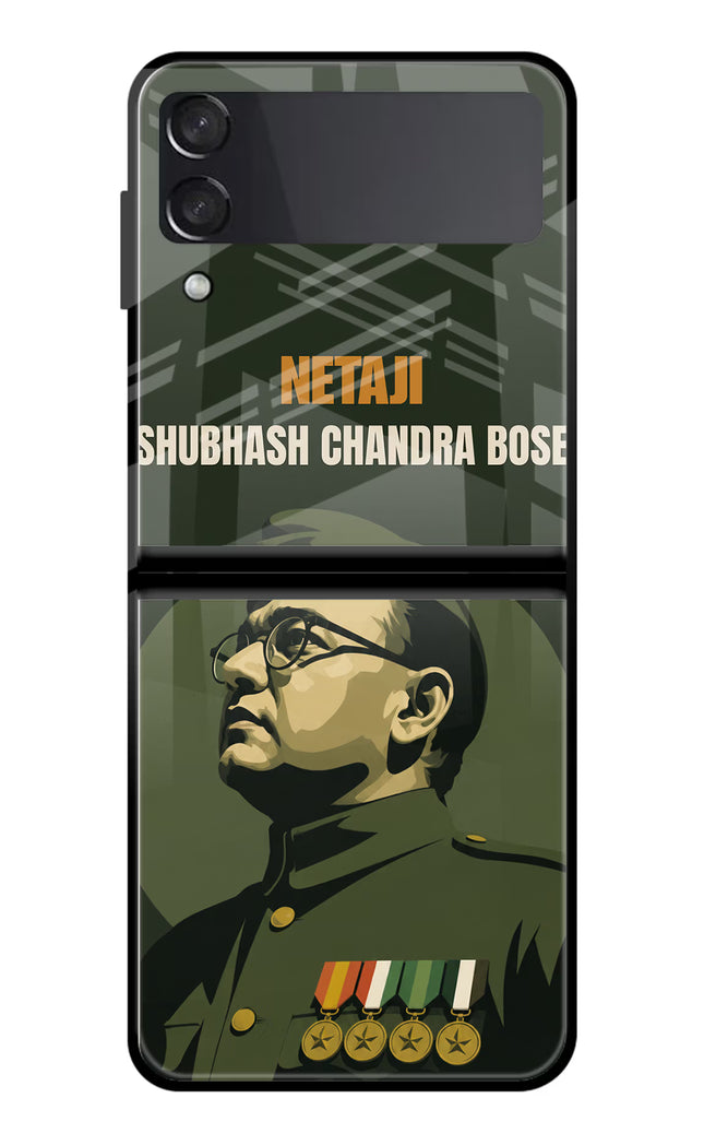Netaji Legacy Samsung Galaxy Z Flip3 Glass Case