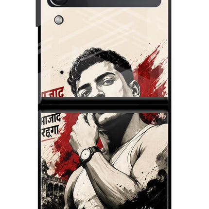 Dr. Ambedkar Visionary Samsung Galaxy Z Flip3 Glass Case