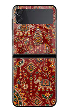 Laal Riwaaz Samsung Galaxy Z Flip3 Glass Case