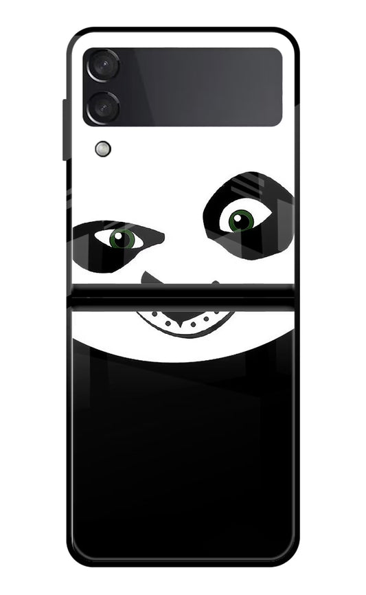 Panda Samsung Galaxy Z Flip4 Glass Case