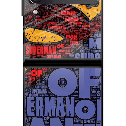 Superman Samsung Galaxy Z Flip4 Glass Case