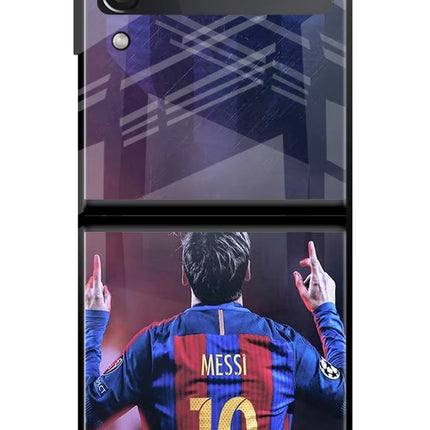 Messi Samsung Galaxy Z Flip4 Glass Case