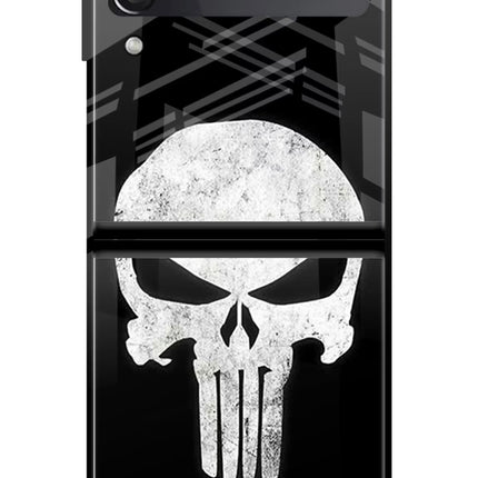 Punisher Skull Samsung Galaxy Z Flip4 Glass Case