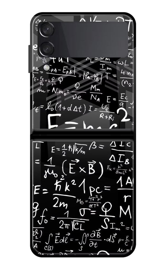 Physics Formula Samsung Galaxy Z Flip4 Glass Case