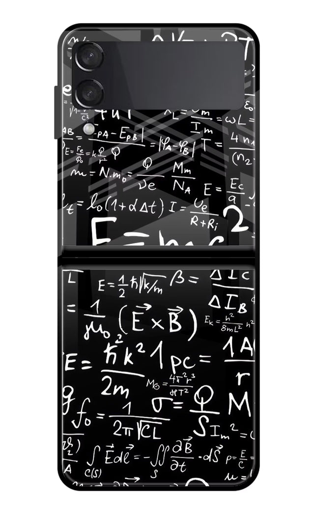 Physics Formula Samsung Galaxy Z Flip4 Glass Case